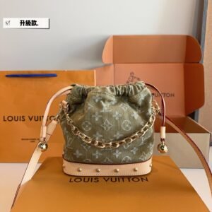 LV-デニム バケットバッグ