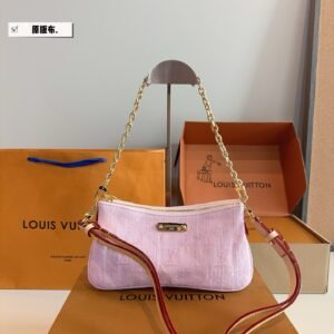 LV -デニム アームバッグ