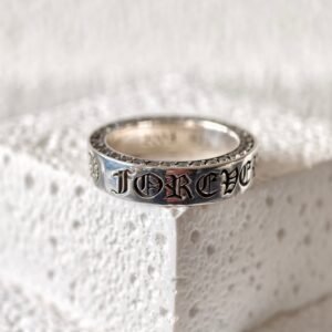 クロムハーツ クラシック フォーエバーハート ストーンインレイ リング