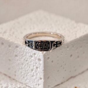 クロハート CH レターバー リング