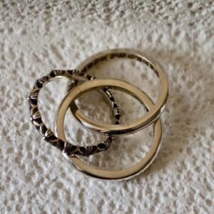 クロハート トリプルバンド リング