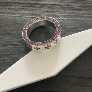 クロムハーツ ピンクダイヤ フォーエバー リング