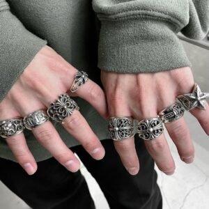 クロムハーツ ハート & ソード リング