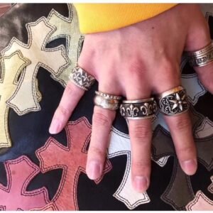 クロムハーツ ヘクサグラム ヴァイン リング