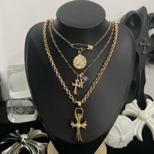 クロハート 22K ホワイトゴールド コレクション ネックレス