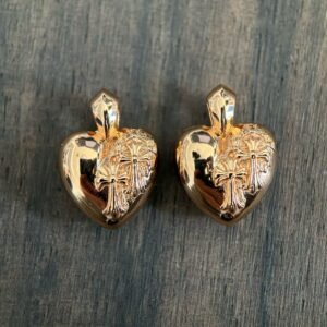 クロムハーツ ゴールドメッキ セメタリー ハート