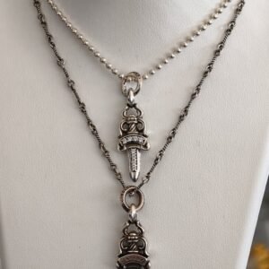 クロムハーツ アルファベットリング ソード / ダイヤモンドセッティング対応 ネックレス