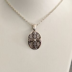 クロムハーツ スモールクロス アーチ型 ヴァイン タグ