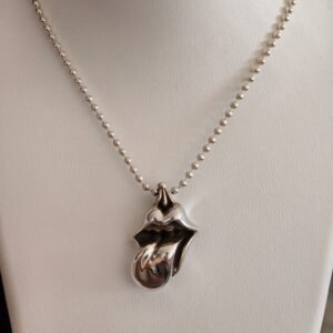 クロムハーツ ローリングストーンズ タング ネックレス