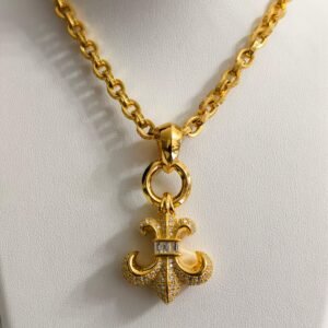 クロムハーツ フレンチスカウトクロス ゴールドメッキ フルイヤード