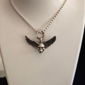 クロムハーツ エンジェル スカル ペンダント