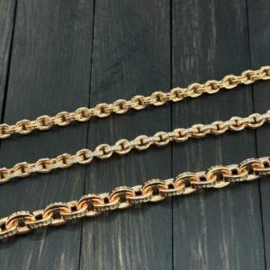 クロムハーツ 22KGP アルファベット ブレスレット