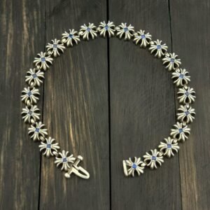 クロムハーツ 925 シルバー インサート ブレスレット。