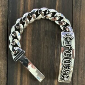 クロムハーツ 925 シルバー サンスクリット キューバンリンク チェーン