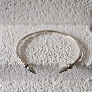 クロムハーツ Chrome hearts ダブルヘッドネイル バングル