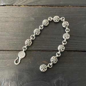 クロムハーツ Chrome hearts ヘクサグラムビーズ ブレスレット