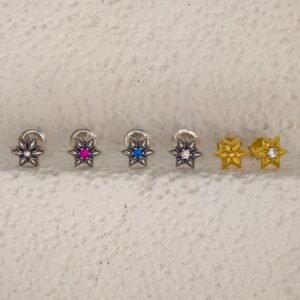 𝐂𝐡𝐫𝐨𝐦𝐞 𝐡𝐞𝐚𝐫𝐭𝐬 クロムハーツ ヘクサグラム ピアス