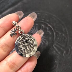 クロムハーツ クロスダガー 円盤 ピアス / クロムハーツ クロスダガー ディスク ピアス