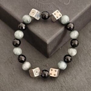 CHROME HEARTS クロムハーツ ニューモデル ダイス イーグルアイメノウ ビーズブレスレット