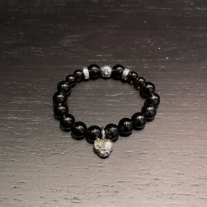 CHROME HEARTS クロムハーツ ヴァインハート スモーキークォーツビーズ ビーズブレスレット