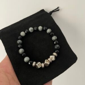 クロムハーツ CHROME HEARTS イーグルアイ ダイス ビーズブレスレット