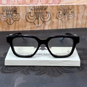 クロムハーツ 925銀 剣モチーフ ダイヤセット メガネ